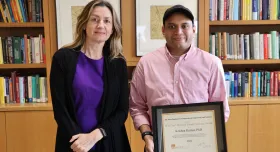 Photo of Karen Wilcox and Krishna Kumar