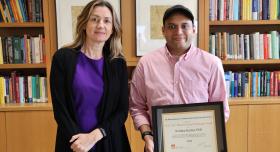 Photo of Karen Wilcox and Krishna Kumar