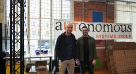 Professor Ufuk Topcu and Christian Ellis, a joint postdoctoral researcher with the Army Research Laboratory and the UT Center for Autonomy