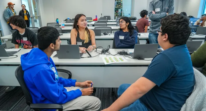 Volunteers participating at GenCyber TACC Events