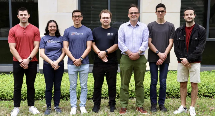Photo of Prof. Zanetti's Nonlinear Estimation and Autonomy Research Group