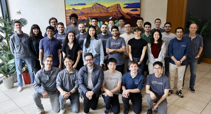 Photo of the Autonomous Systems Group 